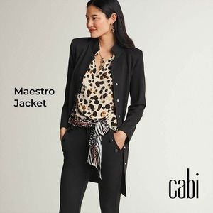NWOT in original bag cAbi Maestro jacket size Large.